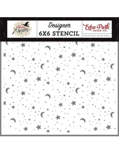 Plantilla lunas y estrellas 6x6 de Echo Park