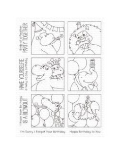 Sello Picture Perfect Party Animals de MFT