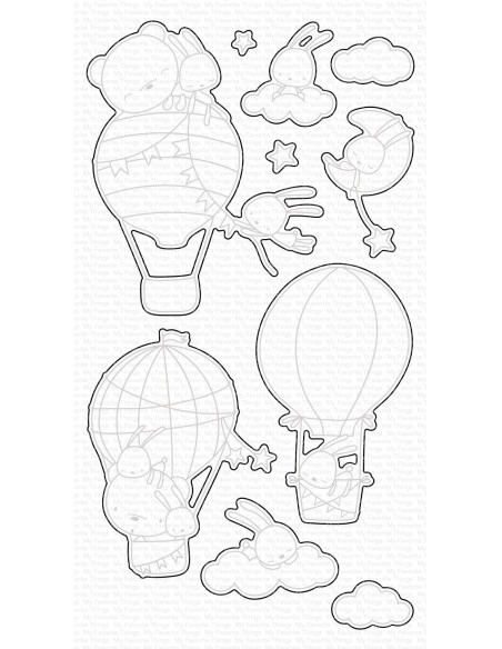 Troquel Sky-High Friends de MFT