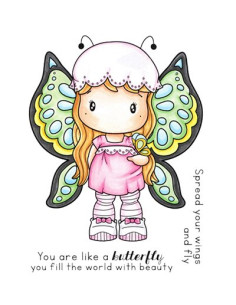 C.C. Designs sello Butterfly Swissie