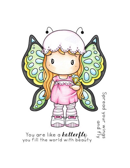 C.C. Designs sello Butterfly Swissie