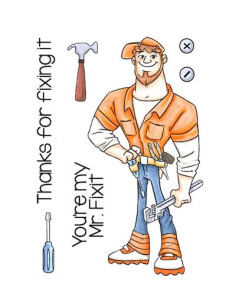 C.C. Designs sello Handyman Henry
