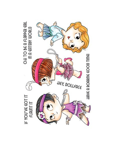 C.C. Designs sello 20´s Gals