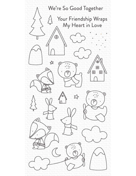 Sello Fox and Friends de MFT