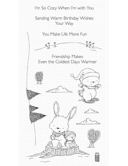 Sello Frost-Loving Friends de MFT