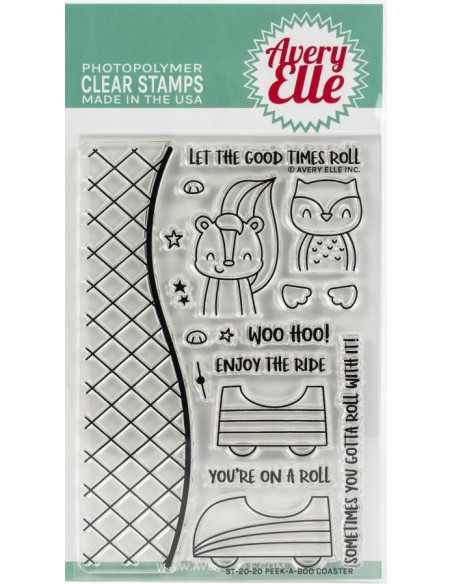 sello Peek-a-boo Boat de Avery Elle