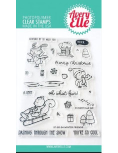 sello Peek-a-boo Coaster de Avery Elle