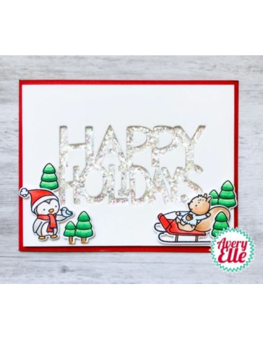 sello Peek-a-boo Coaster de Avery Elle