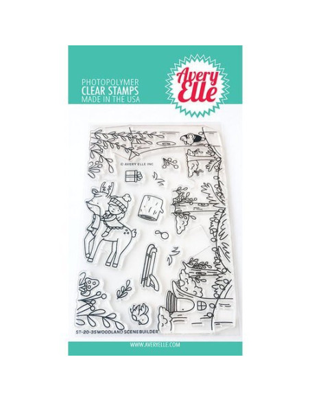 sello Winter friends de Avery Elle