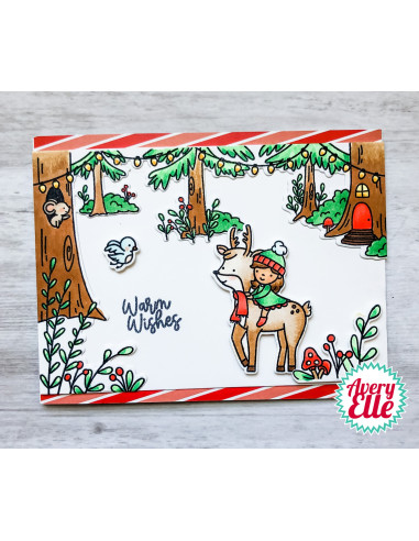 sello Winter friends de Avery Elle