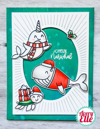 sello Woodland scene builder de Avery Elle