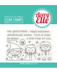 sello Peek-a-boo pals: Spooktacular de Avery Elle