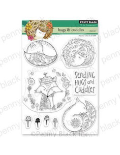 Sello hugs & cuddles de Penny Black
