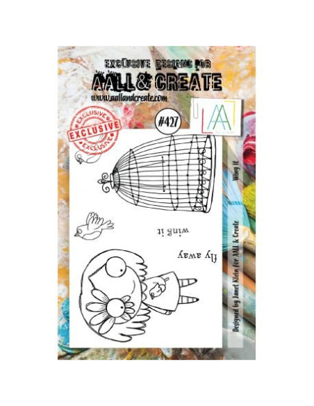 Sello Wing It de Aall&Create