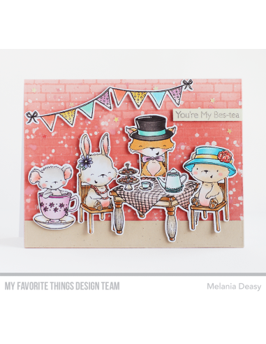 Sello Tea Party de My favourite Things