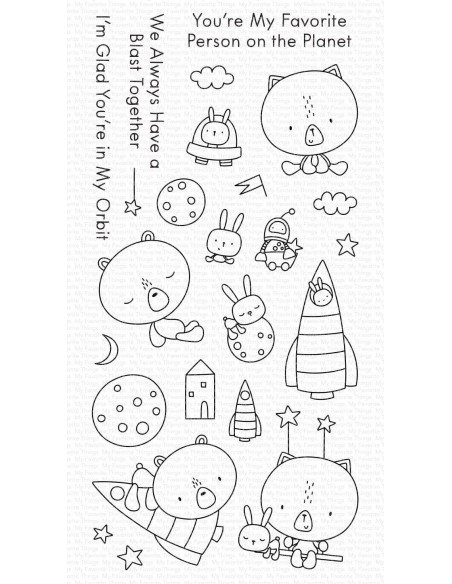 Sello Blastoff Buddies de My favourite Things