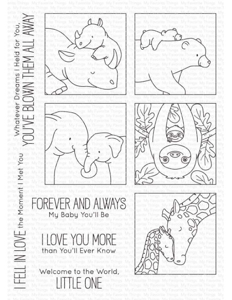 Sello I´ll Love  You Forever de My favourite Things