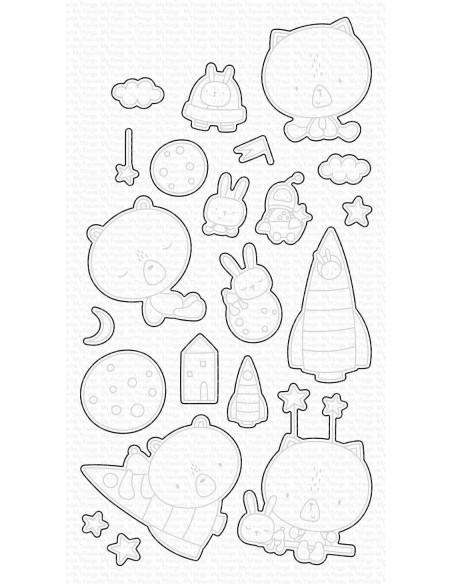 Troquel Blastoff Budies, My Favourite Things