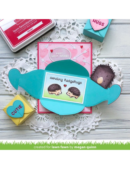 Troquel Gift Card Heart Envelope de Lawn Fawn