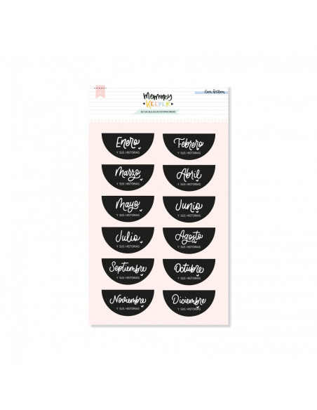 Sello Historias mensuales de Lora Bailora