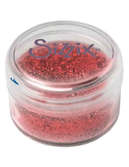 Polvos embossing hibiscus brillo de sizzix