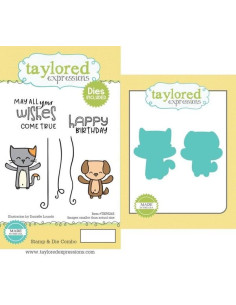 Sello+Troquel Yippee Critters de Taylored expressions
