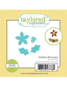 Troquel Holiday Bloomers de Taylored expressions