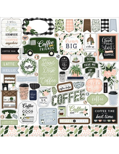 Kit 12" Coffee & Friends de Echo Park