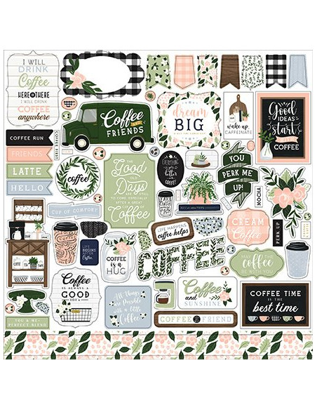 Kit 12" Coffee & Friends de Echo Park