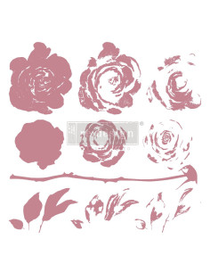 Sello Mystic Rose 12"x12" de Prima