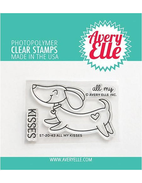 Sello All my kissses de Avery Elle