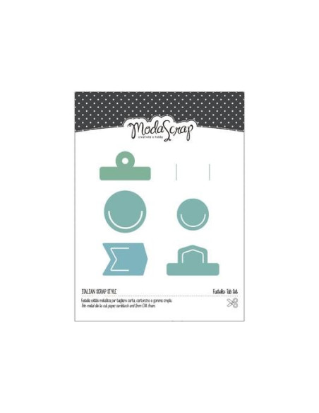 Troquel Tab Set de ModaScrap