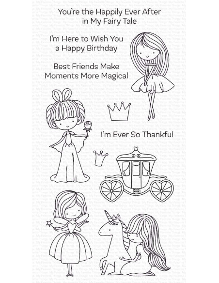 Sello Pretty Princess de MFT