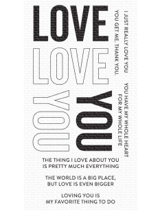 Sello Love you big time de MFT