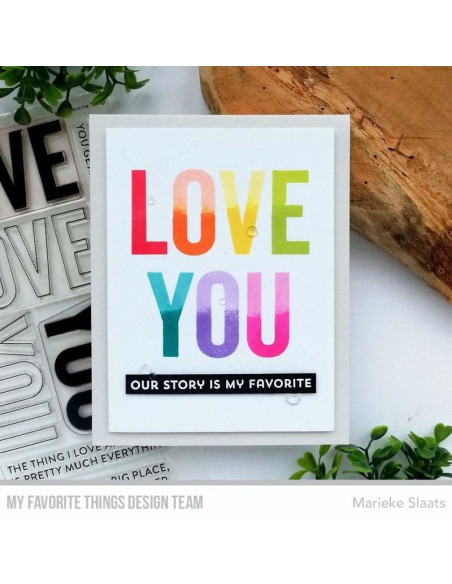 Sello Love you big time de MFT