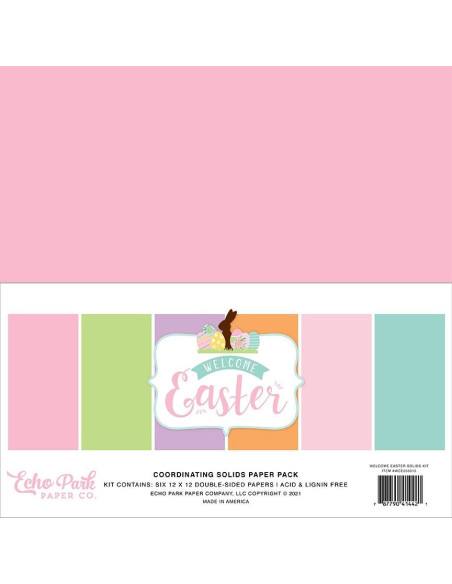 Kit sólidos Welcome Easter de Echo Park