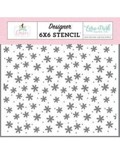 Stencil Daisies Welcome Easter de Echo Park