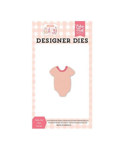 Troquel Baby one piece Welcome Baby Girl de Echo Park