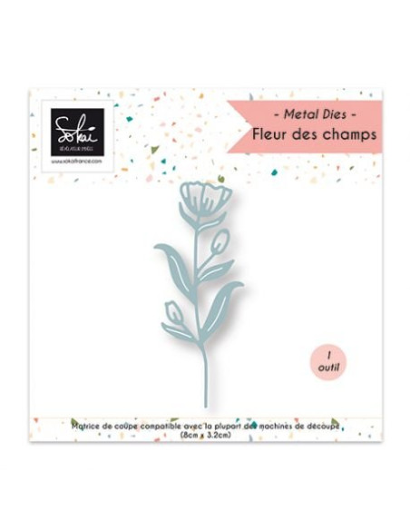 Troquel Fleur des champs de Sokai