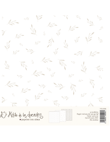 Kit papel vellum decorando mi comunión del Altillo de los duendes