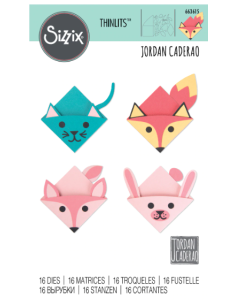 Troquel thinlits Animal Bookmarks de Sizzix