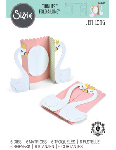 Troquel thinlits Fold-A-Long de Sizzix