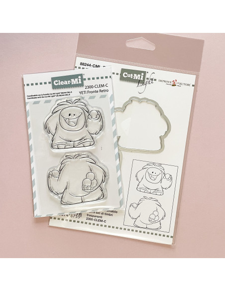 Troquel Yetifronte retro de Clearmi