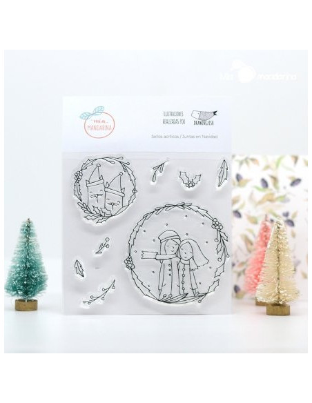 Sello Mia Mandarina Invierno en bombillas