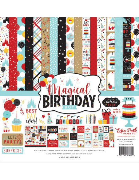 Kit Magical birthday boy de Echo Park