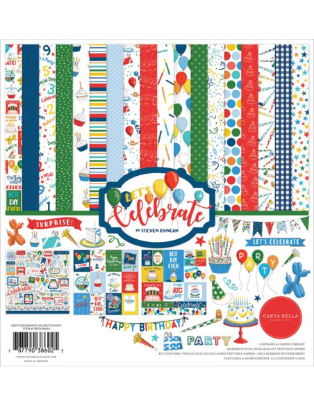 kit Let´s Celebrate de Cartabella