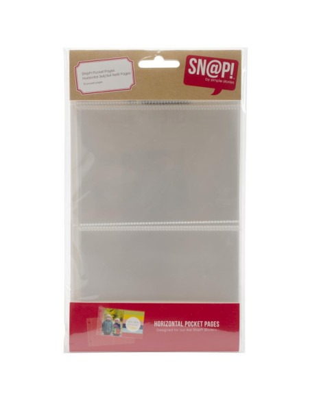 Fundas 3x4 2 bolsillos de Simple Stories