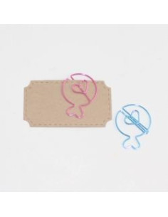 Clips globo terráqueo de Diy&Cie