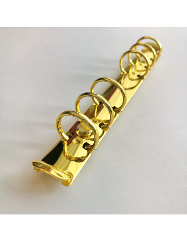 Mecanismo de 6 anillas dorado