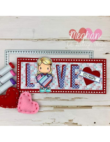 Sello Heart Swissie de CC Desings